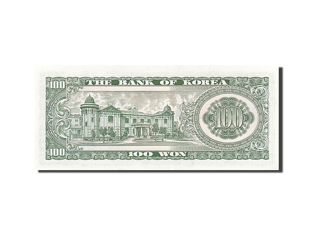 South Korea, 100 Won, 1965, KM #38a, UNC(65-70), 20605324