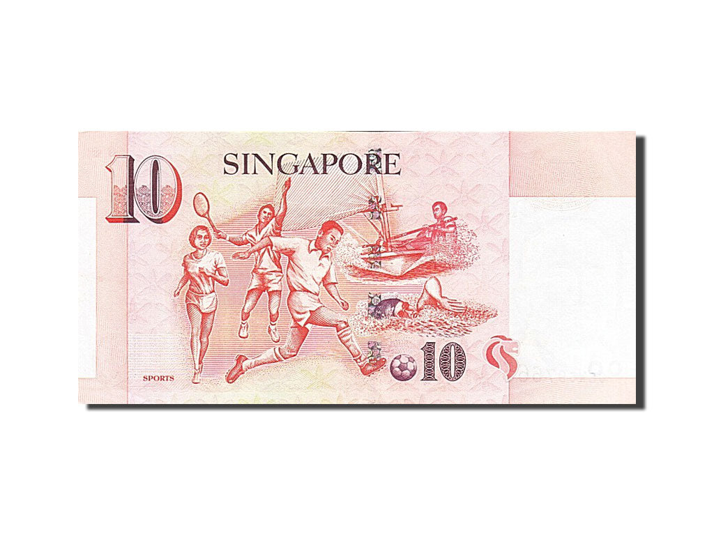 Singapore, 10 Dollars, 2005, KM #48a, UNC(65-70), OEW597665