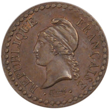 FRANCE, Dupré, Centime, 1849, Paris, KM #754, AU(50-53), Bronze, Gadoury #84, 2.