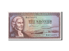 Iceland, 10 Krónur, 1961, KM #42, 1961-03-29, UNC(65-70), BA 755375