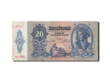 Hungary, 20 Pengö, 1941, KM #109, 1941-01-15, EF(40-45), C 123