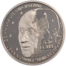 Vème République, 500 Francs/70 Ecus Jean Monnet