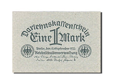 Allemagne, 1 Mark, type 1922