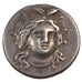 Boeotia, Th&egrave;bes, Drachm, Thebes, AU(55-58), Silver, 5.06