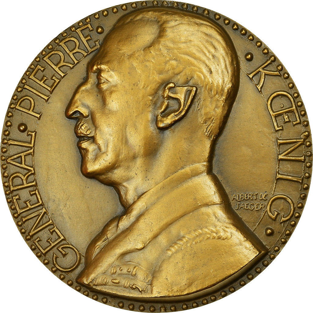 France, Médaille, Général Pierre Koenig , Bir Hakim, Politics, Society, War