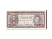 Banknote, Hong Kong, 1 Cent, 1945, UNC(65-70)