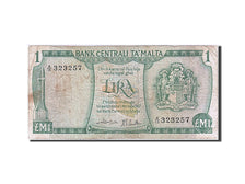 Geldschein, Malta, 1 Lira, 1967, S