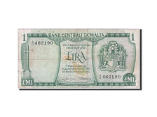 Malta, 1 Lira, 1967, KM #31a, VF(20-25), A/14 462190