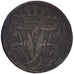 DENMARK, 1/2 Skilling, 1762, Copenhagen, KM #577.2, EF(40-45), Copper, 3.14