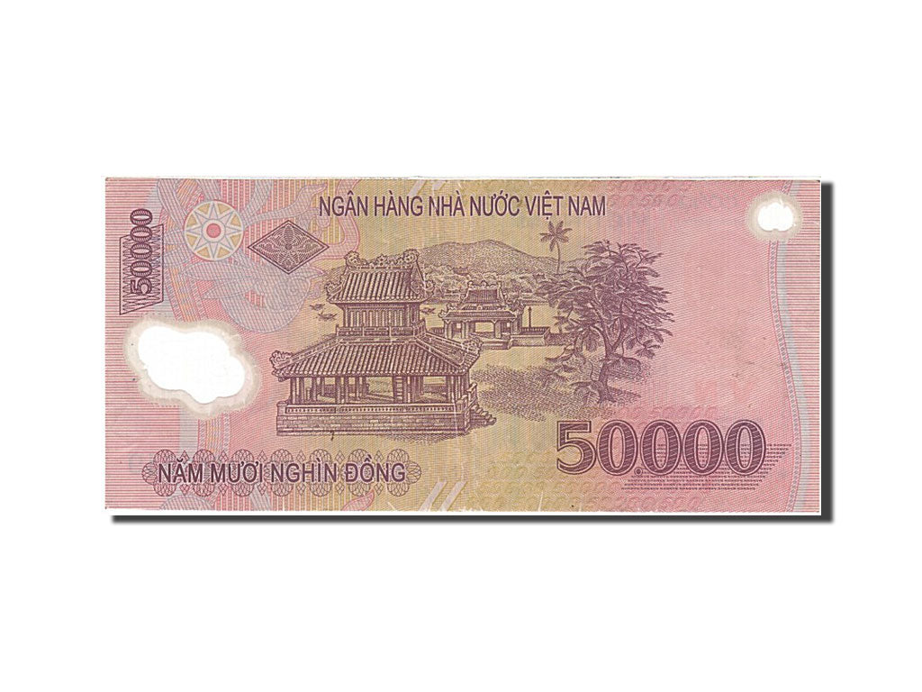 Viet Nam, 50,000 D<ox>ng, 2004, KM #121b, VF(30-35), DD 04653519