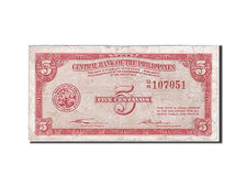 Philippines, 5 Centavos, 1945, KM #125a, EF(40-45), B/W 107051