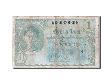 Thailand, 1 Baht, 1946, KM #63, F(12-15), A 66682860 B