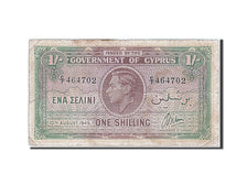 Cyprus, 1 Shilling, 1945, KM #20, 1945-08-10, VF(20-25), C/7 464702