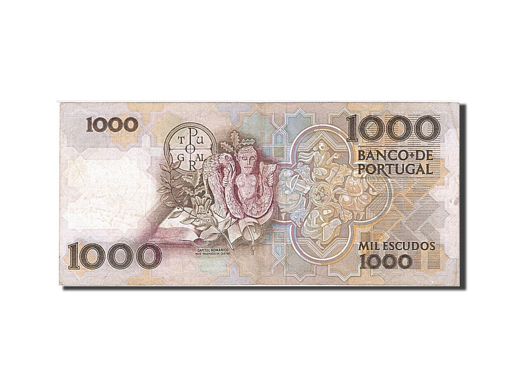 Portugal, 1000 Escudos, 1987, KM #181d, 1987-09-03, EF(40-45), ATL 89221