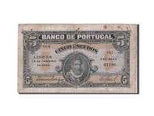 Portugal, 5 Escudos, type Alvarovaz d'Halmada