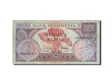 Banknote, Indonesia, 100 Rupiah, 1959, 1959-01-01, VF(20-25)