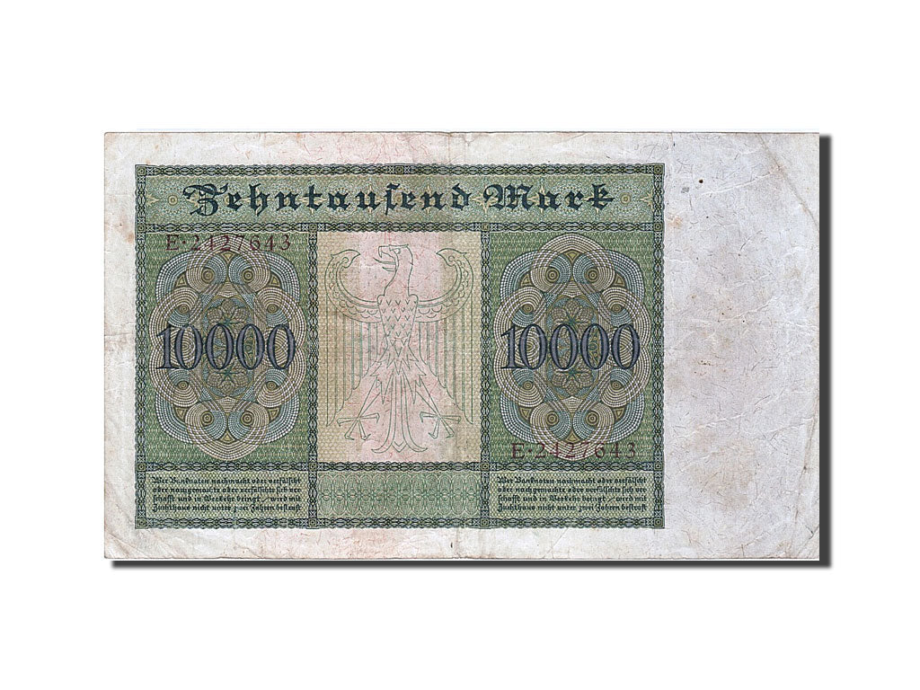Banconote, Germania, 10,000 Mark, 1922, 1922-01-19, BB
