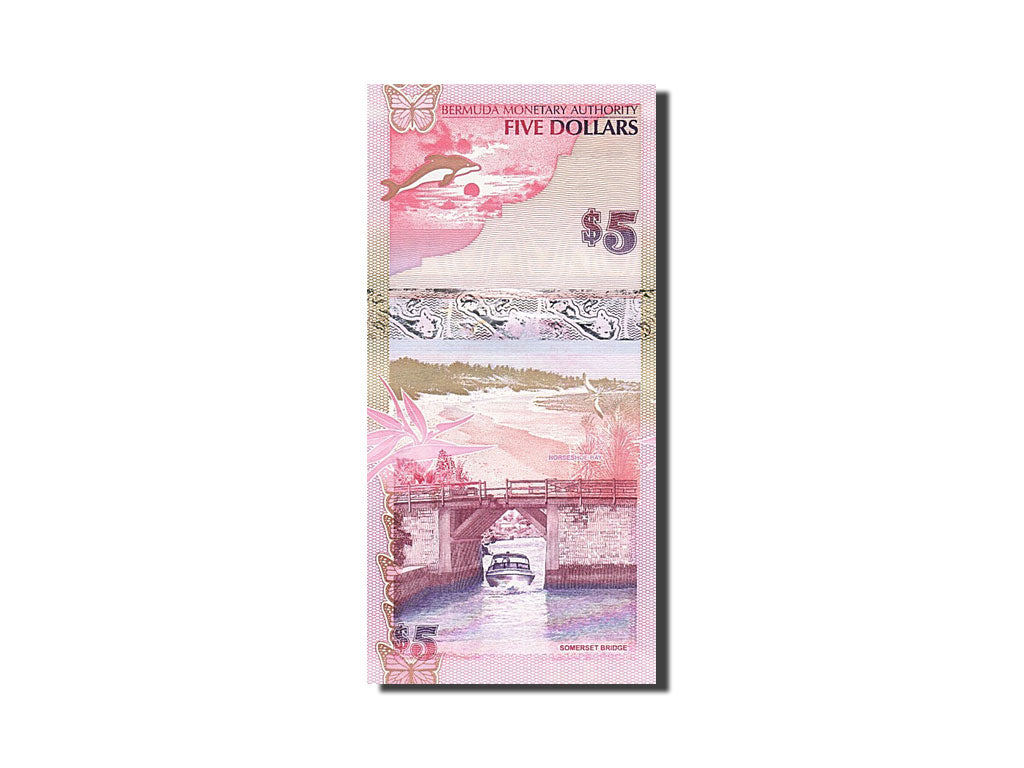 Banknote, Bermuda, 5 Dollars, 2009, 2009-01-01, UNC(65-70)