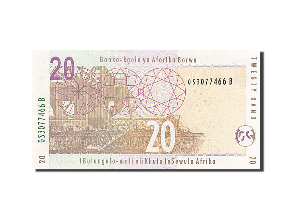 Banknote, South Africa, 20 Rand, 2005, UNC(65-70)