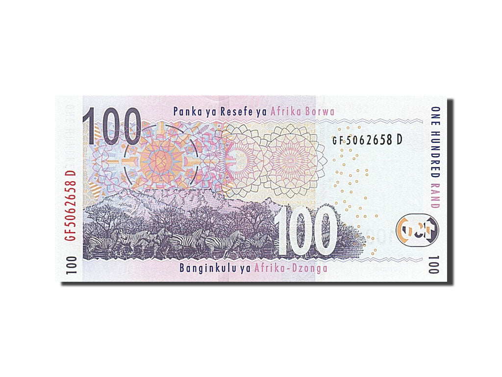 South Africa, 100 Rand, 2005, KM #131b, UNC(65-70), GF 5062658 D