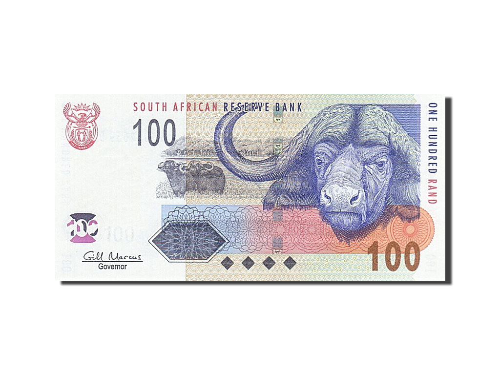 South Africa, 100 Rand, 2005, KM #131b, UNC(65-70), GF 5062659 D