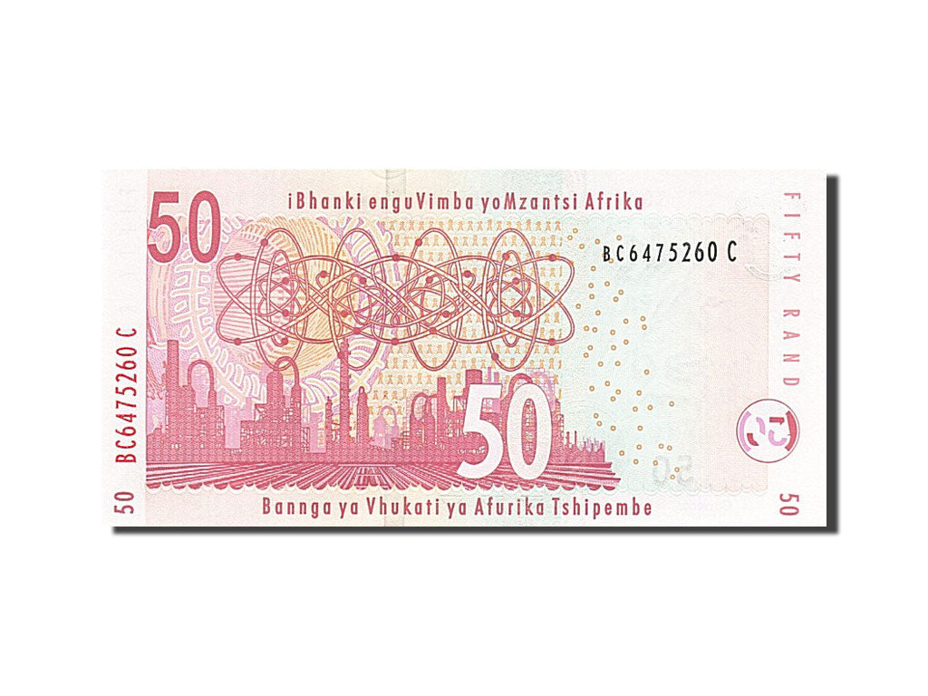 Banknote, South Africa, 50 Rand, 2005, UNC(65-70)
