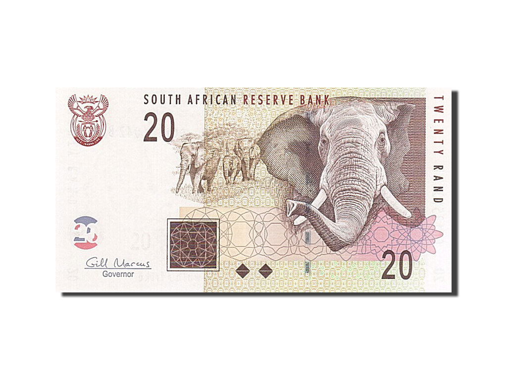 Banknote, South Africa, 20 Rand, 2005, UNC(65-70)