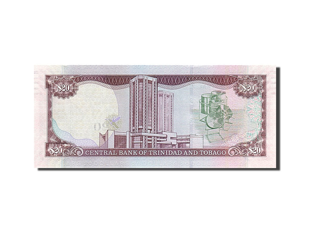 Trinidad and Tobago, 20 Dollars, 2009, KM #49, UNC(65-70), HD 688975