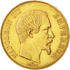 Second Empire, 50 Francs or Napoléon III tête nue