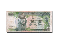 Geldschein, Kambodscha, 500 Riels, 1973, S+