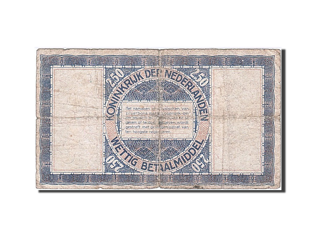 Banknote, Netherlands, 2 1/2 Gulden, 1938, 1938-10-01, F(12-15)
