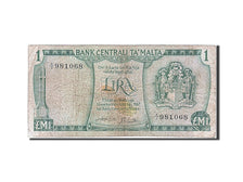 Banconote, Malta, 1 Lira, 1967, MB
