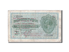 Malta, 1 Shilling on 2 Shillings, 1940, B+