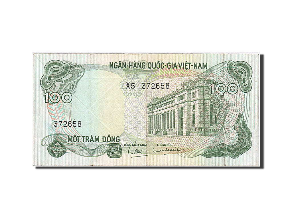 Banknote, South Viet Nam, 100 Dông, 1970, AU(50-53)