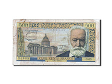 France, 500 Francs, 500 F 1954-1958 ''Victor Hugo'', 1955, KM #133a,...