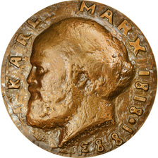 France, Médaille, Karl Marx, Parti Communiste, Politics, Society, War, 1967