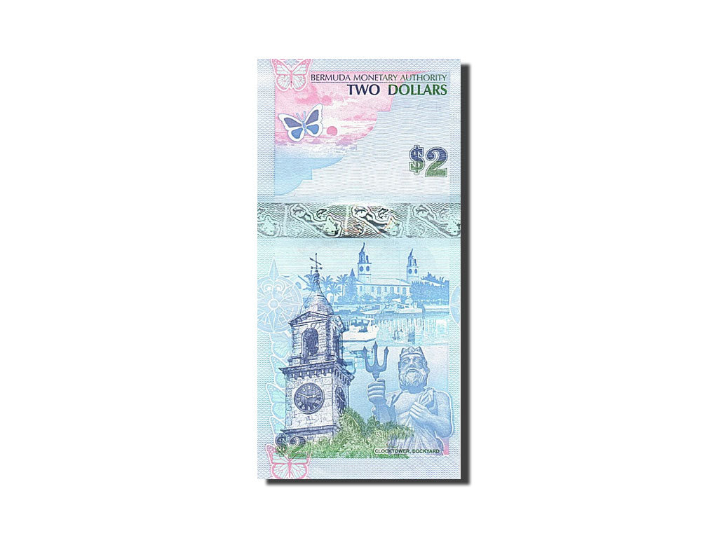 Bermuda, 2 Dollars, 2009, KM #57a, 2009-01-01, UNC(65-70), A/I 019612