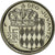 Moneda, Mónaco, 1/2 Franc, 1965, EBC+, Níquel, Gadoury:149