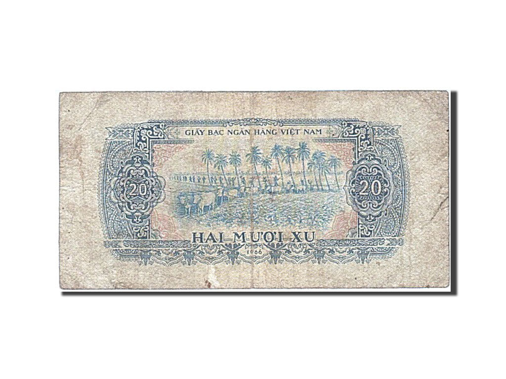 Banknote, South Viet Nam, 20 Xu, 1966, VF(20-25)