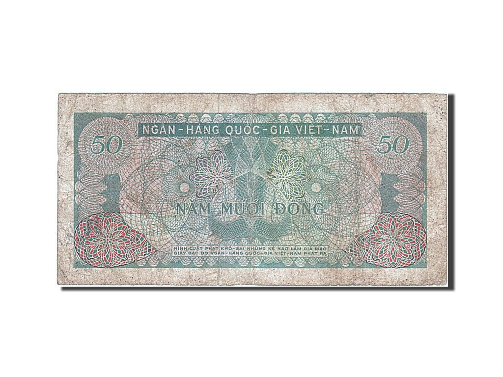 Banknote, South Viet Nam, 50 D<ox>ng, 1962, VF(20-25)