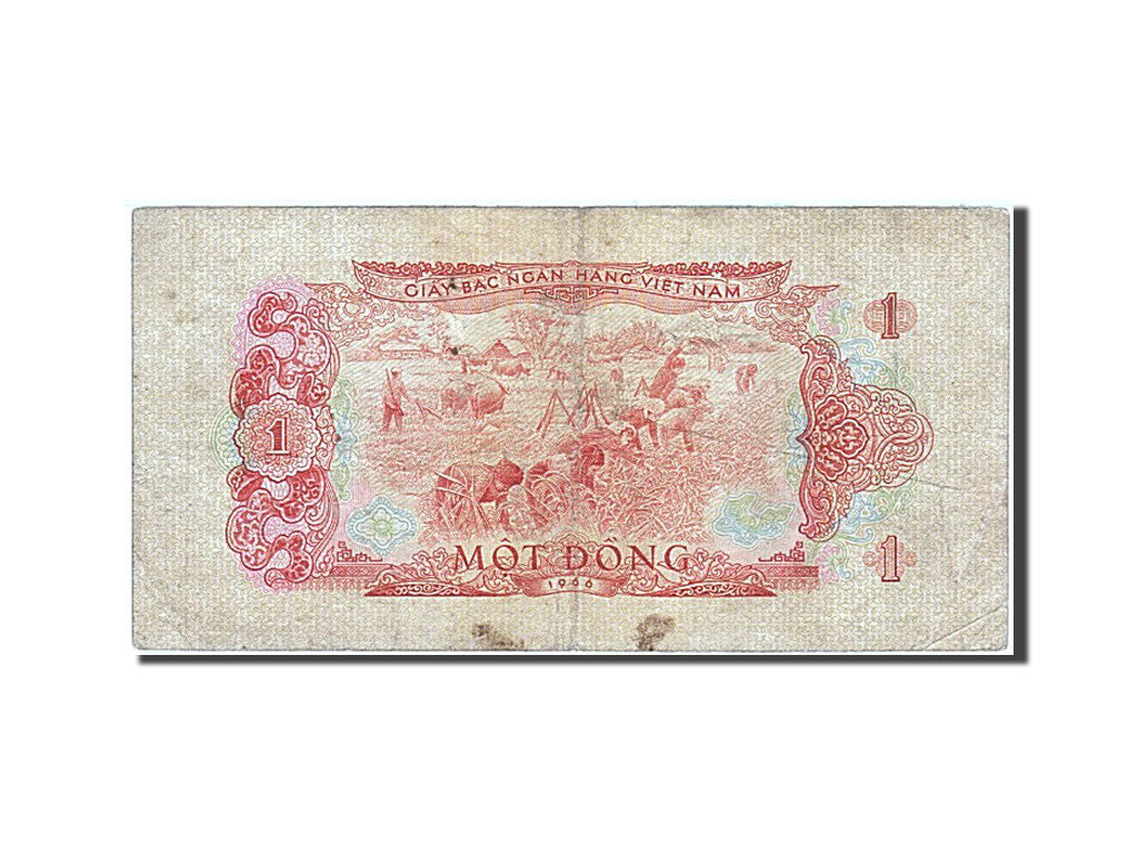 South Viet Nam, 1 D<ox>ng, 1966, KM #40a, F(12-15), CU 450533
