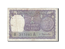 India, 1 Rupee, 1951, BB