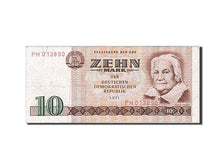Germany - Democratic Republic, 10 Mark, 1971, KM #28b, AU(50-53), PH 013890