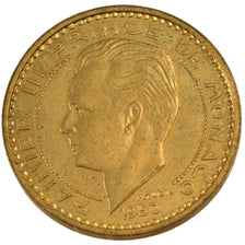 MONACO, 50 Francs, 1950, KM #E30, AU(55-58), Aluminium-Bronze, Gadoury #141,...