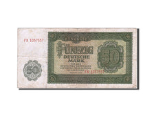 Banknote, Germany - Democratic Republic, 50 Deutsche Mark, 1948, AU(50-53)