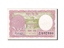 Banknot, Nepal, 1 Mohru, 1960, AU(50-53)