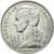 Coin, Comoros, 5 Francs, 1964, Paris, MS(65-70), Aluminium, Lecompte:36