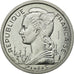 Coin, Comoros, 2 Francs, 1964, Paris, MS(65-70), Aluminium, Lecompte:34