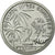 Coin, Comoros, 2 Francs, 1964, Paris, MS(65-70), Aluminium, Lecompte:34