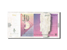 Macedonia, 10 Denari, 2001, KM #14c, EF(40-45), 610243